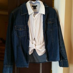 Dark denim jacket