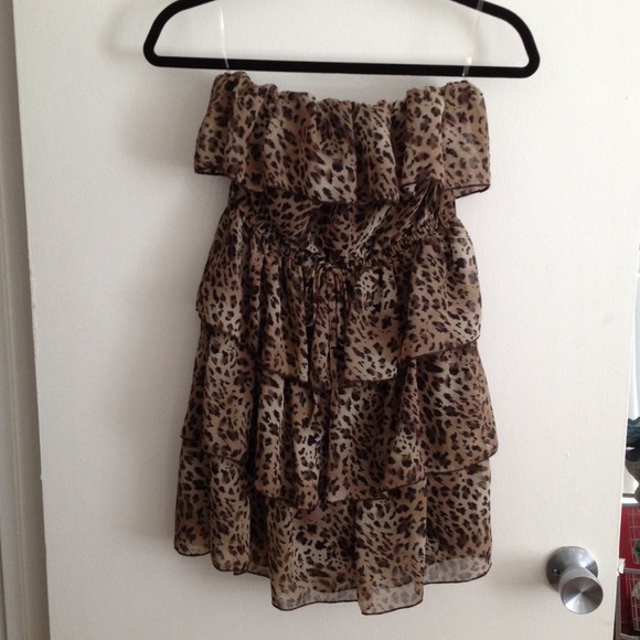 🚫SOLD🚫 Cheetah Print Dress
