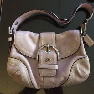 Authentic lavender coach purse