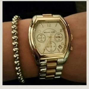 Michael Kors watch rose gold/silver