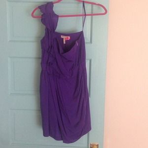 BCBG PURPLE DRESS