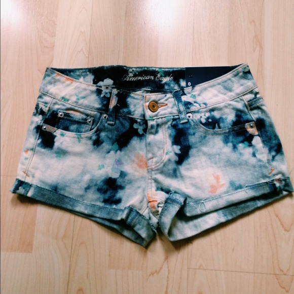 American Eagle shortie shorts size 0