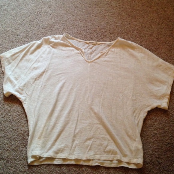 Cream cape tshirt