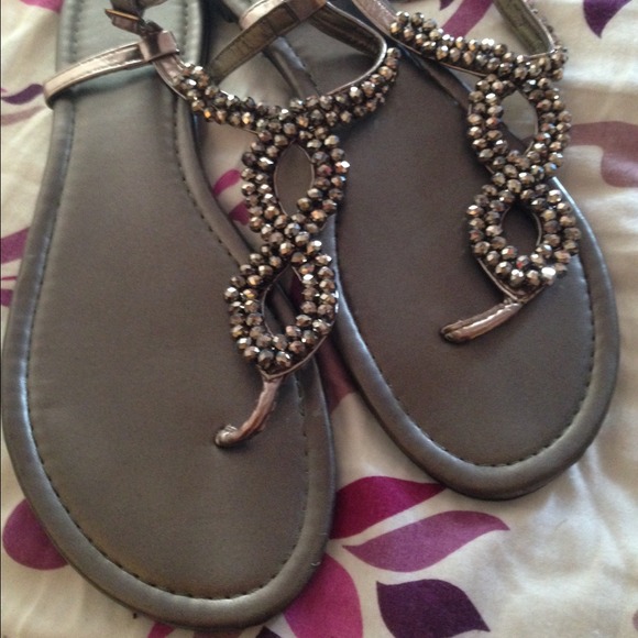Sparkly sandals