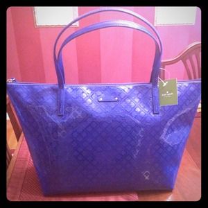 NWT Royal Blue Kate Spade Purse - Sophie Handbag