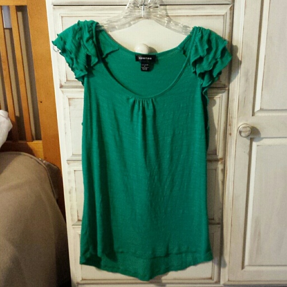 Emerald green top. NWOT.