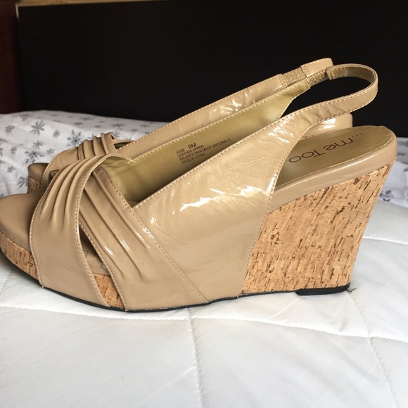 Peep toe wedges - Picture 1 of 4