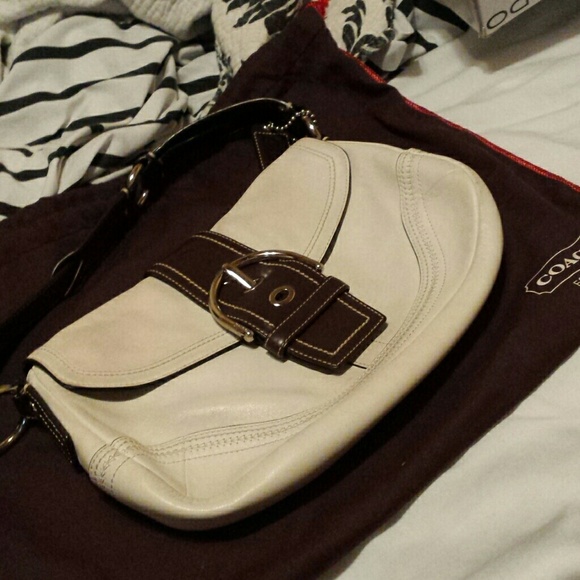 Leather Coach Bag