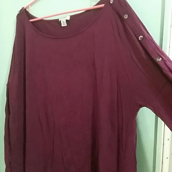 Purple plus oldnavy top