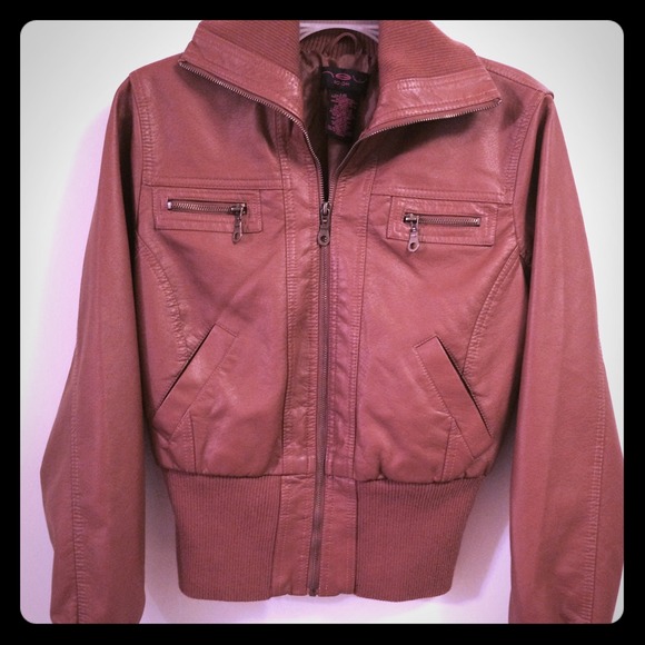 Cognac colored jacket