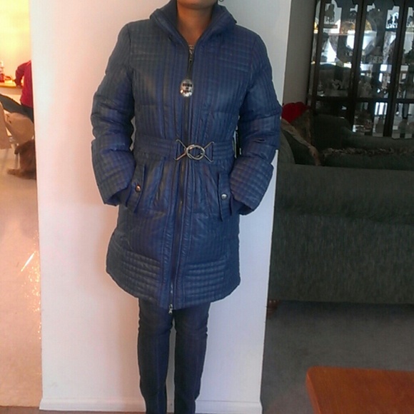 Outerwear - *Price Drop! 👇 Warm Down and Feather Blue Coat!