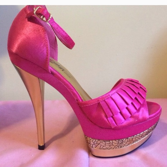 Pink heels