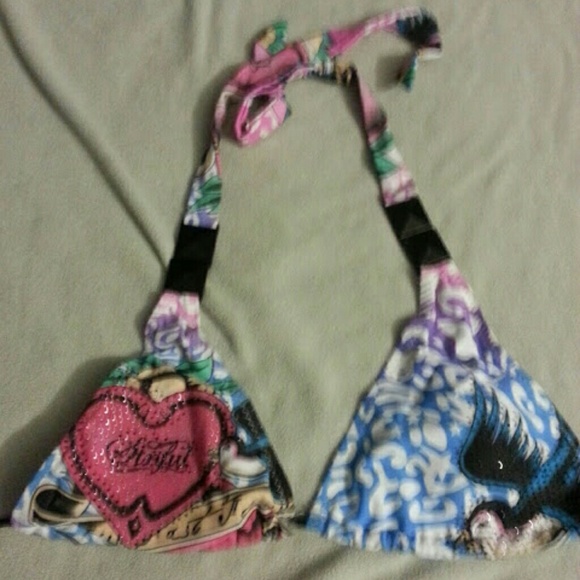 SINFUL BY AFFLICTION SWIM TOP