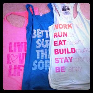 Workout tops