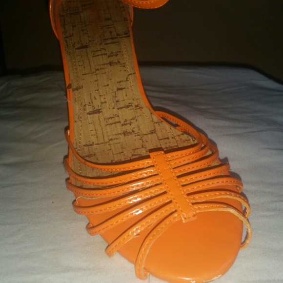 Orange heels