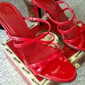 Bebe Shoes - Bebe red patent leather heels Bebe Shoes - Bebe red patent leather heels