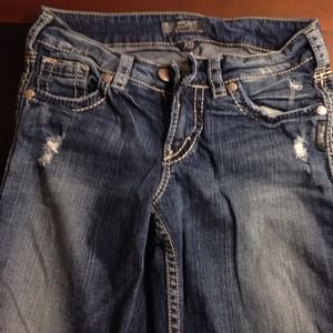 🚫SOLD🚫Buckle Silver Jeans