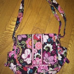 Vera Bradley- Mod Floral Pink Cross body bag