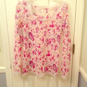 Free People lace top