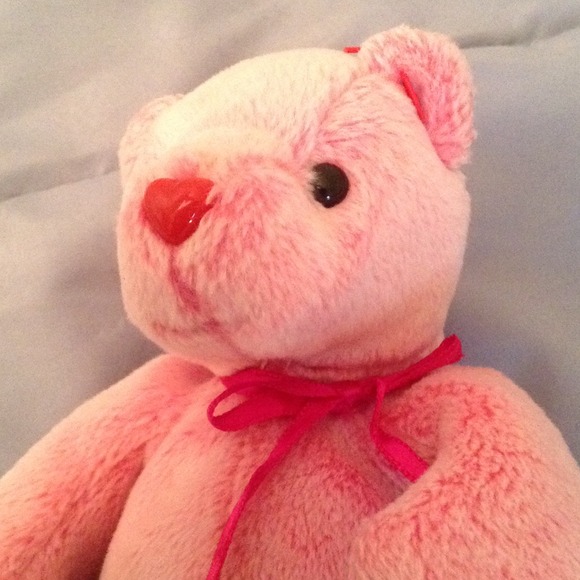 ✅DONATED✅ Pink Beanie Baby bear - Picture 4 of 4