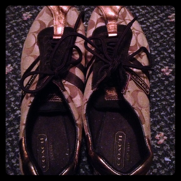 Authentic coach fashion sneakers