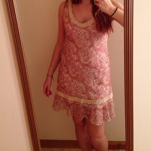 Fun Vintage Paisley Dress