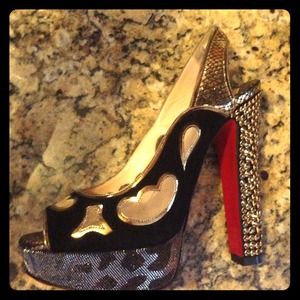 Christian Louboutin sling backs