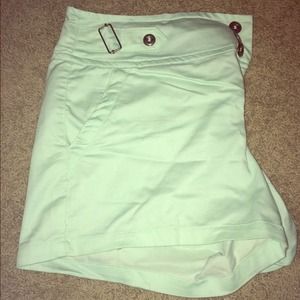 Mint shorts