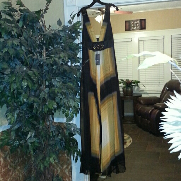 BCBG gown