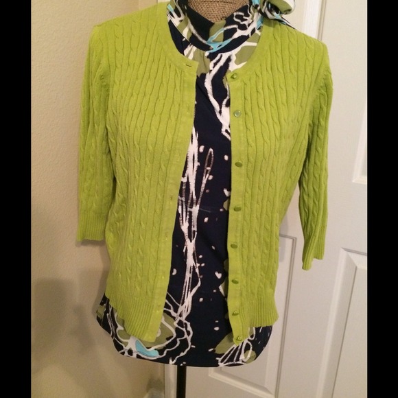 2PC SET- Cardi and Sleeveless Top