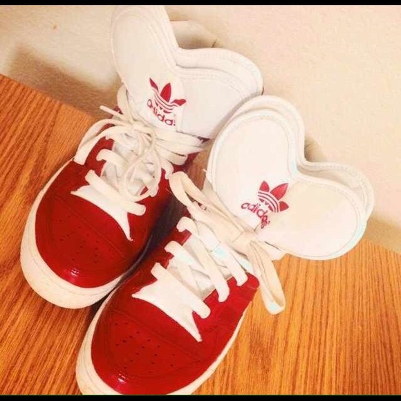 Adidas Shoes - Size : Women Eight, Red Adidas