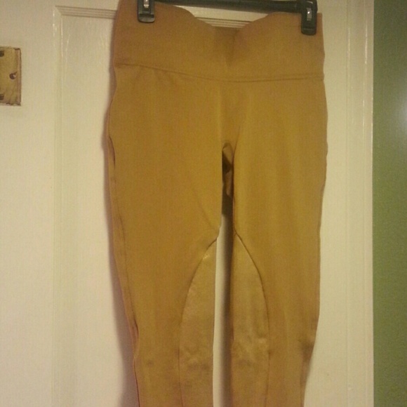 Spanx Gold leggings