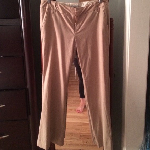 Tan slacks