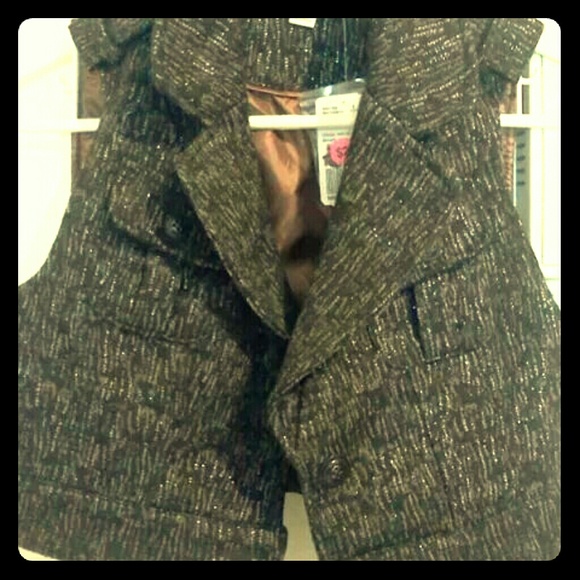 Brown vest