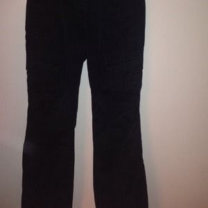Black cargo pant