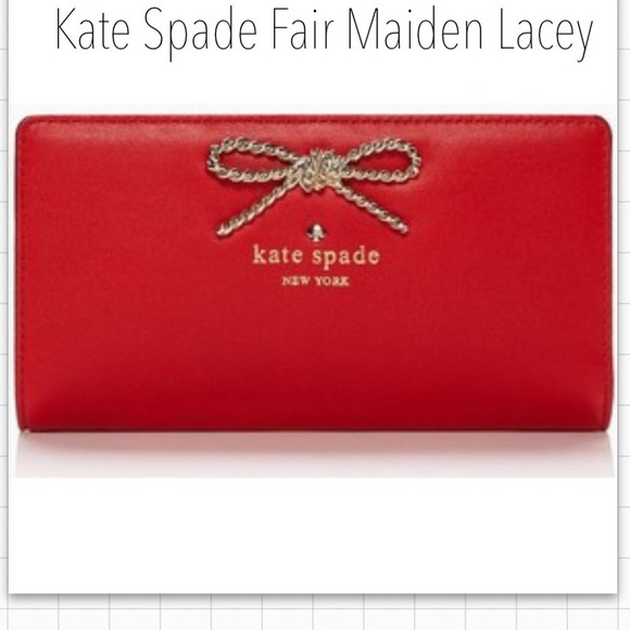 kate spade Clutches & Wallets - 🎉SALE🎉 Kate Spade Fair Maiden Lacey Wallet ❤️