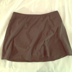 Black Miracle Suit Skirt Bathing Suit Bottoms