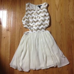 Forever 21 Chevron Party Dress