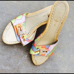 Pucci Design "Joey O" Sandals - Size 6.5