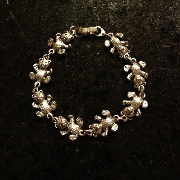 Teddy bear bracelet