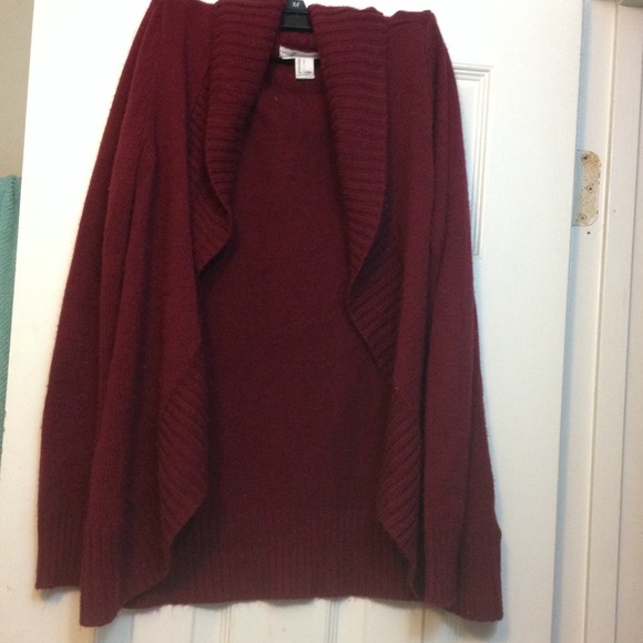 Maroon Cardigan