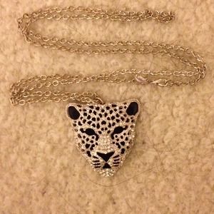 cheetah necklace