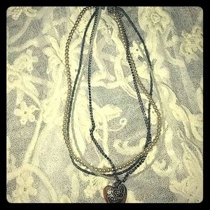 Multi layered necklace