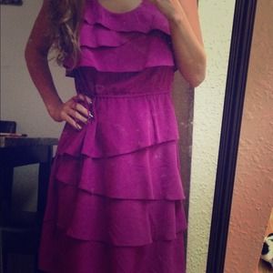 ****BUNDLED ❤️🐰❤️😊 ruffled dress with side tie