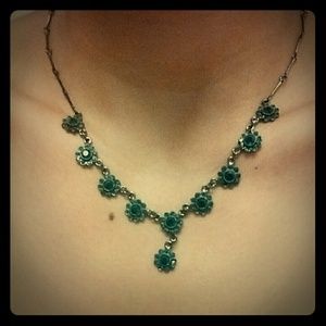 Statement necklace.