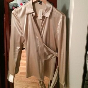 Brand new Ann Taylor wrap blouse