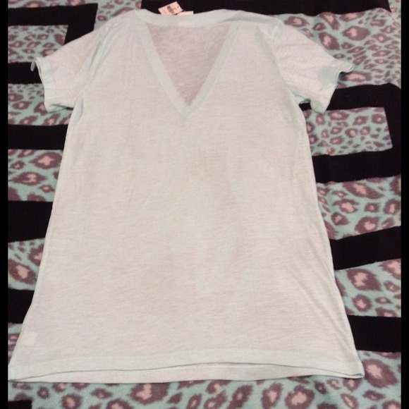 NWTs Mint Green PINK Bling Tee - Picture 4 of 4