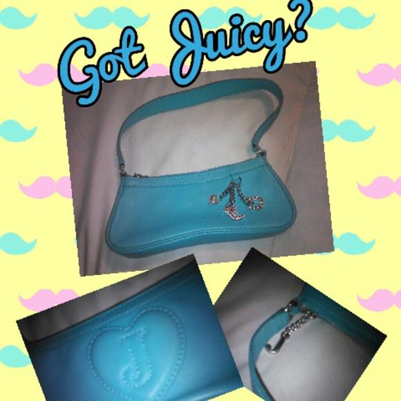 Tiffany blue Juicy Couture purse