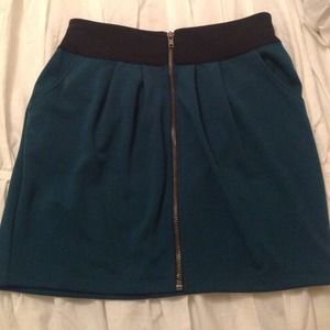 Teal skirt!