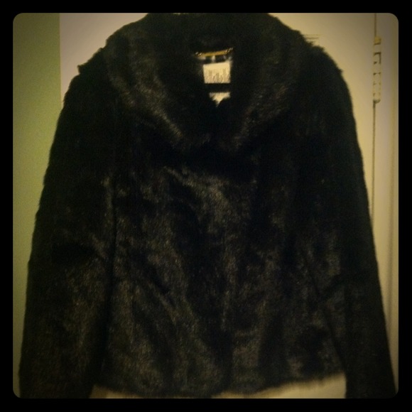 J Lo Faux Fur Jacket